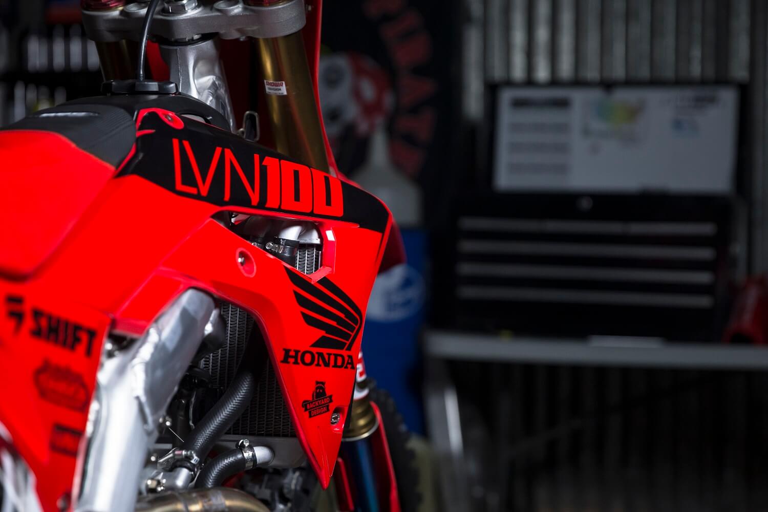NitroMX Grafik fur Honda CRF 450R 450 R 2021 Aufkleber Dekor MX Motocross 